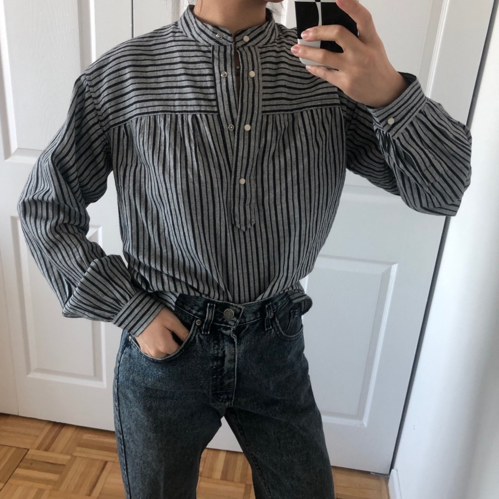 Isabel Marant Etoile stripe shirt blouse